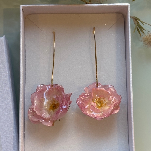 Auskari mini rozītes